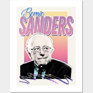 Bernie Sanders - Aesthetic 90s Style Retro Design Posters and Art